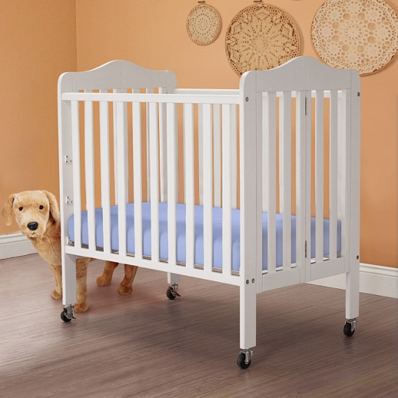 Solid Fitted Porta Crib Sheet | ShopBedding.com