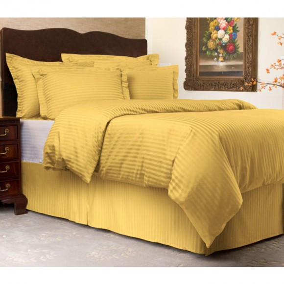 Sateen Stripe 3 pc. Duvet Cover Set