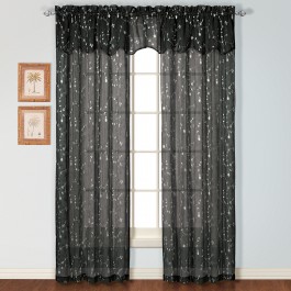Savannah Embroidered Curtain Panel