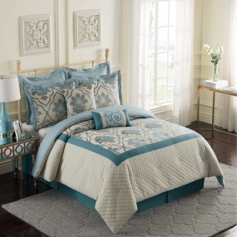 EHS Naples 8-Piece Reversible Comforter Set