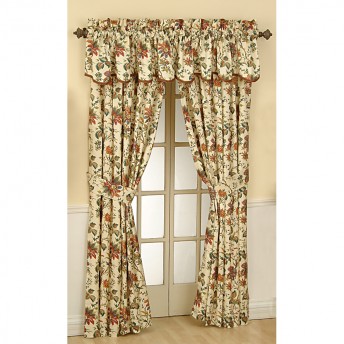 Waverly Felicite Floral Curtain Panel Waverly Felicite Floral Curtain Panel