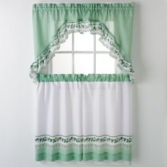 Ivy 3-pc Kitchen Curtain Set