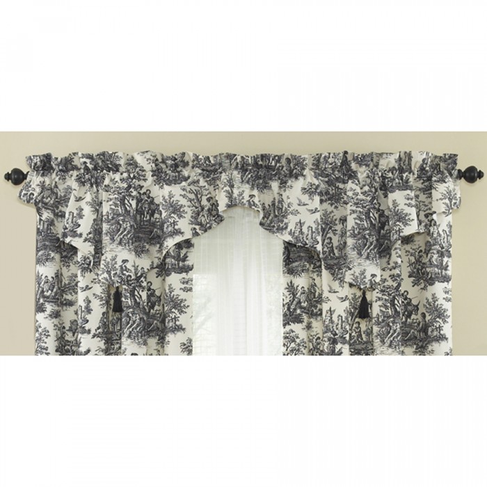 Waverly Country Life Toile Curtain Panel And Ascot Valance Shopbedding Com Check out our country house toile curtains selection for the very best in unique or custom, handmade pieces from our shops. waverly country life toile curtain panel and ascot valance