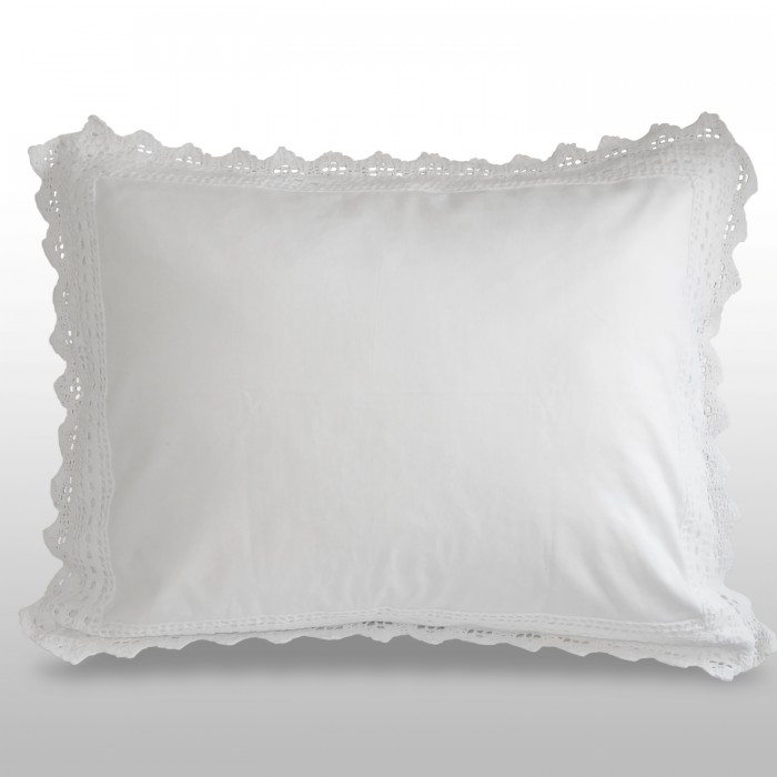 Crochet Cotton Pillow Sham Shopbedding Com