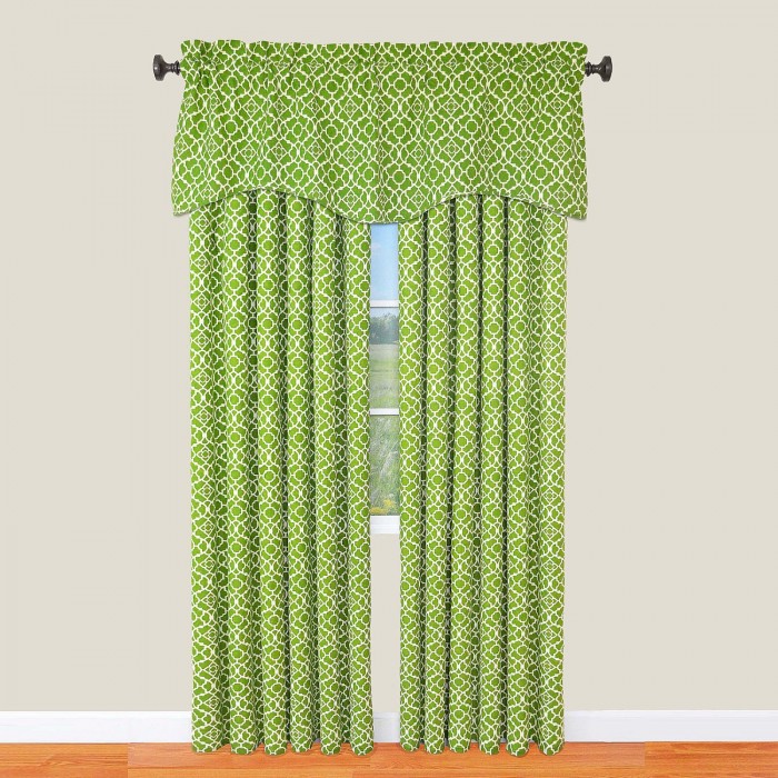 Waverly Lovely Lattice Curtain Panel, Waverly Curtain Panels