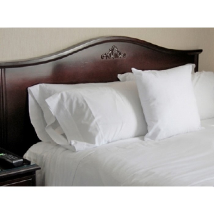 Poly/cotton 130 Threadcount White Pillow Case